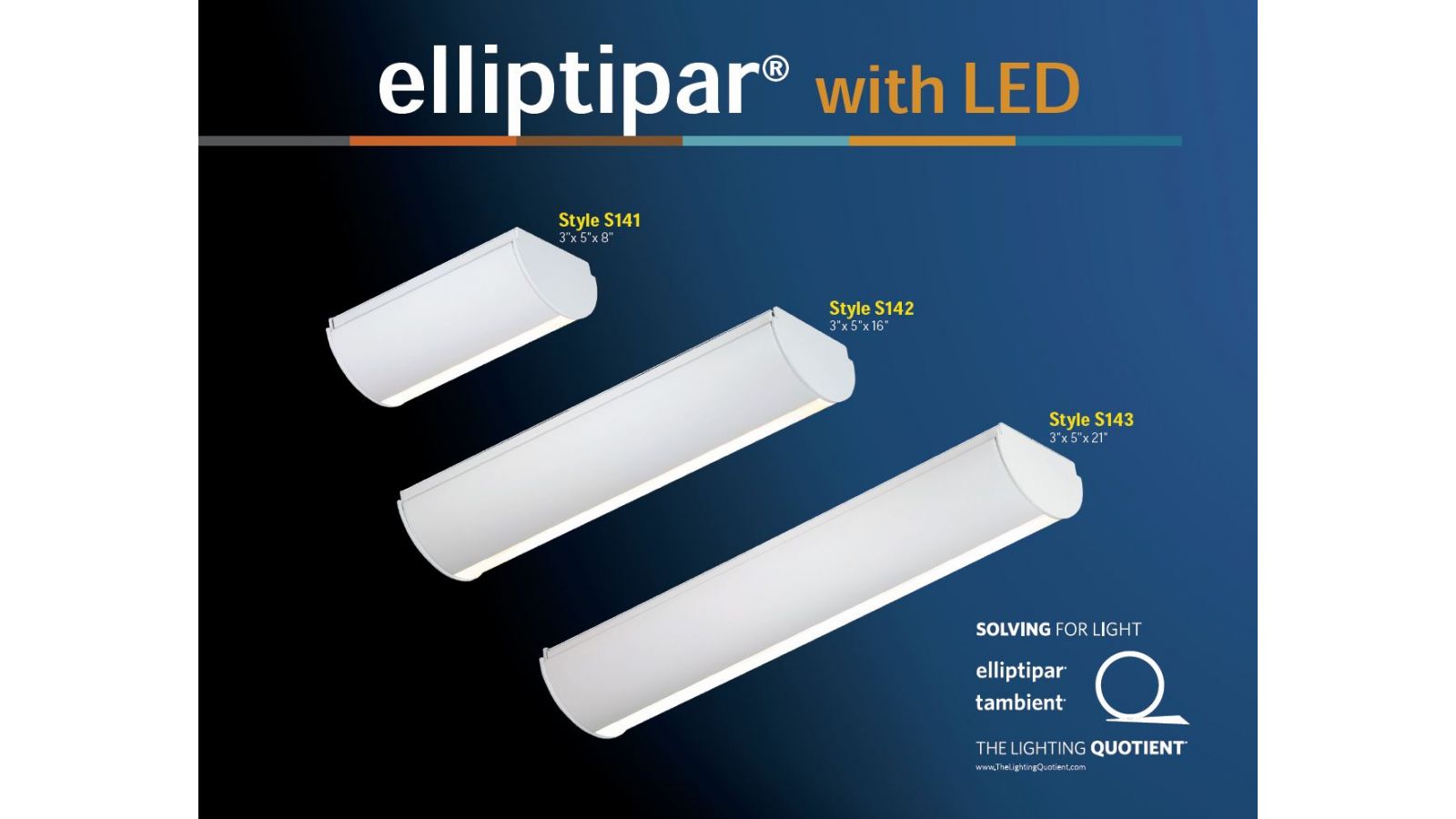 S14x LED Wall Washer Family by elliptipar